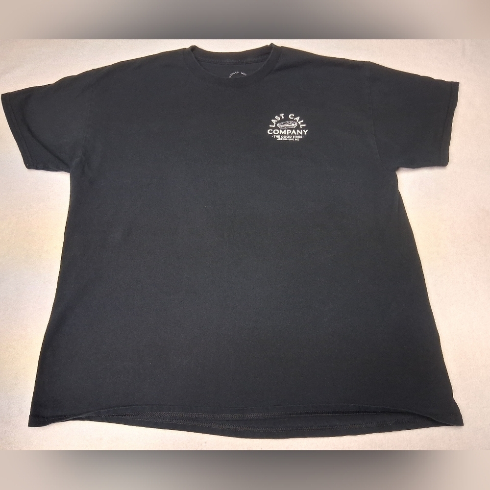 4/20$ Last Call Co. Black Graphic T-Shirt